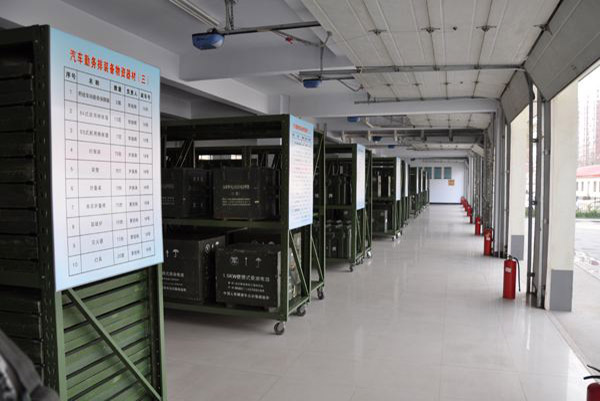 部队移动式货架